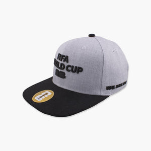 FIFA World Cup Heather Gray Wordmark Snapback