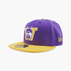 Washington Huskies Purple & Gold Classic Throwback Rose Bowl Fitted Hat