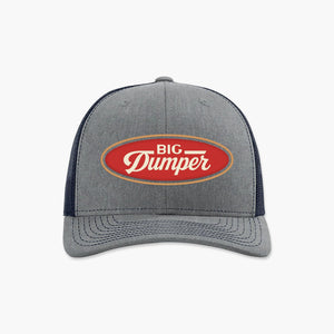 The Big Dumper Badge Trucker Hat, Big Dumper Collection