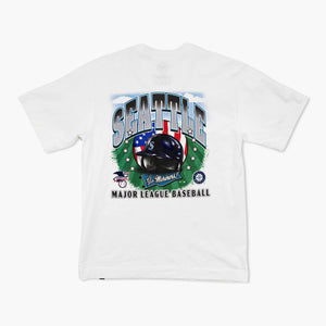 Seattle Mariners White Batter Up Foundation T-Shirt