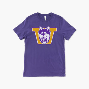 Washington Huskies Purple Classic Throwback Youth T-Shirt