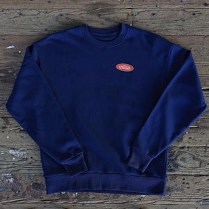 The Blue Collar Navy Crewneck, Big Dumper Collection