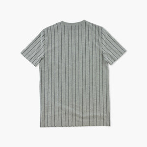 New Era Seattle Mariners Grey Pinstripes T-Shirt