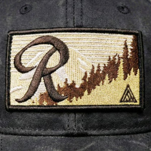 Rainier Beer Black Cascade Waxed Canvas Adjustable Hat