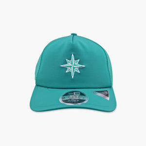 Seattle Mariners 2026 Batting Practice Teal Compass Apex Trucker Hat