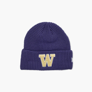 Washington Huskies Purple Waffle Beanie