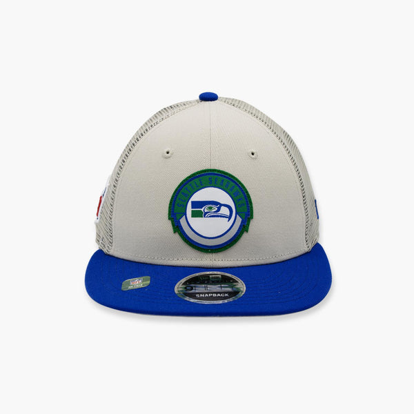 Seattle Seahawks Throwback Sideline Low-Profile Trucker Snapback