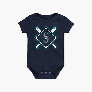 Seattle Mariners Onesie 3-Pack