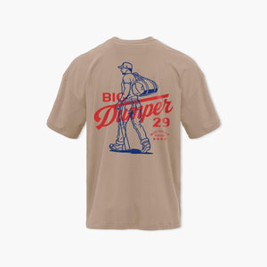 The Gameday Tan T-Shirt, Big Dumper Collection