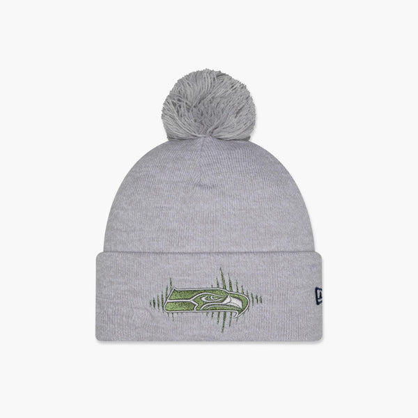 Seattle Seahawks Rivalry Marled Cuff Pom Beanie