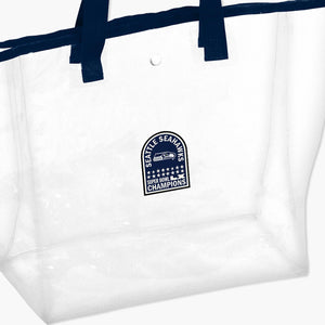 Seattle Seahawks Super Bowl LX Champions Clear Stadium Bag