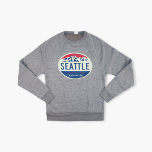 Mail Carrier Mountains Heather Crewneck