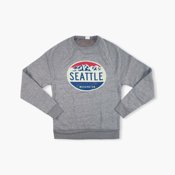 Mail Carrier Mountains Heather Crewneck