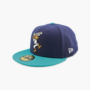 Seattle Mariners 2023 All-Star Game Moose Navy/Teal Fitted Hat
