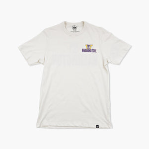 Washington Huskies Sandstone Arcitext Franklin T-Shirt