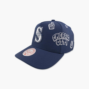Seattle Mariners Downtown Doodle Pro Crown Snapback