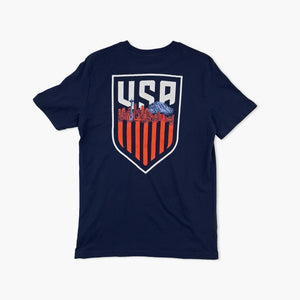 FIFA World Cup US Soccer in Seattle Heritage Navy T-Shirt