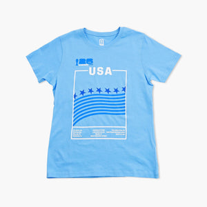 2026 FIFA World Cup USA Banner Wave Women's T-Shirt