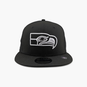 Seattle Seahawks Black Throwback Trucker Snapback