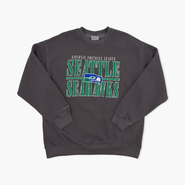 Seattle Seahawks Downtown Collection Throwback Crewneck