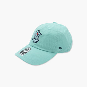 Seattle Kraken Seafoam Clean Up Adjustable Hat