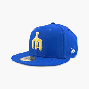 Seattle Mariners Royal Trident Fitted Hat