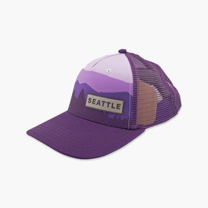 Plum Mountains Seattle Suede Youth Trucker Hat