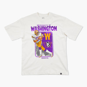 Washington Huskies Sandstone Playbrush Foundation T-Shirt