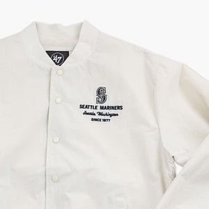 Seattle Mariners Sandstone Anderson Twill Bomber Jacket