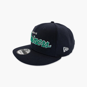 Seattle Mariners Navy Script Snapback