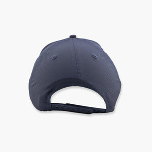 Carved Badge Navy/Crystal Blue Seattle Adjustable Hat