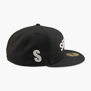 Seattle Mariners Steelheads Black Wordmark Fitted Hat