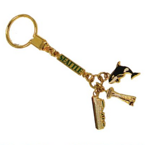 Seattle Charms Keychain