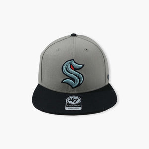 Seattle Kraken No Shot Two Tone Captain Snapback