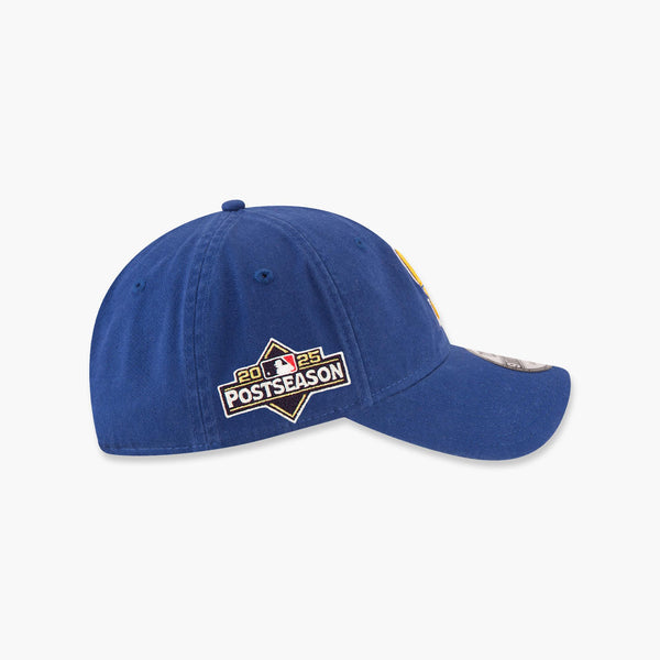 Seattle Mariners Royal 2025 Postseason Side Patch Adjustable Hat
