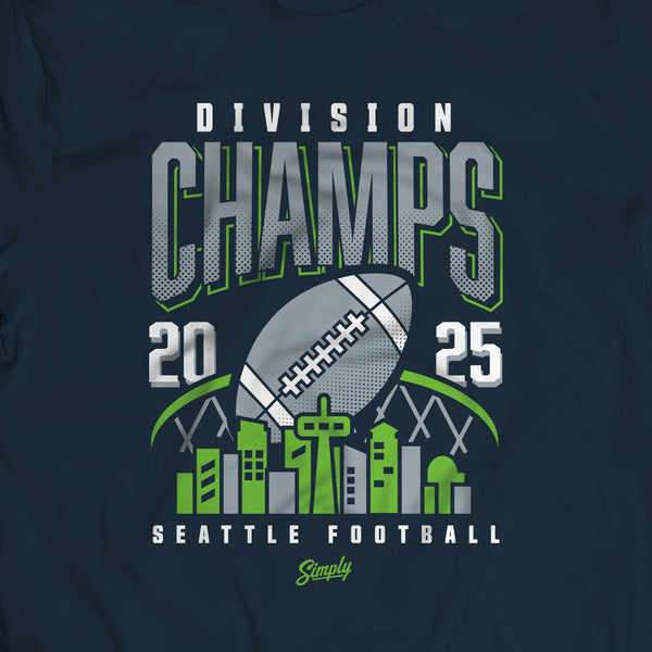 Northwest Royalty 2025 Division Champs Seattle Football T-Shirt