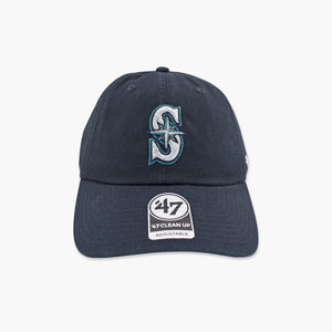 Seattle Mariners Home Navy Clean Up Adjustable Hat
