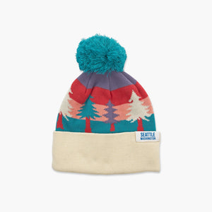 Wrap Label Eight Pines Seattle Gauge Youth Beanie