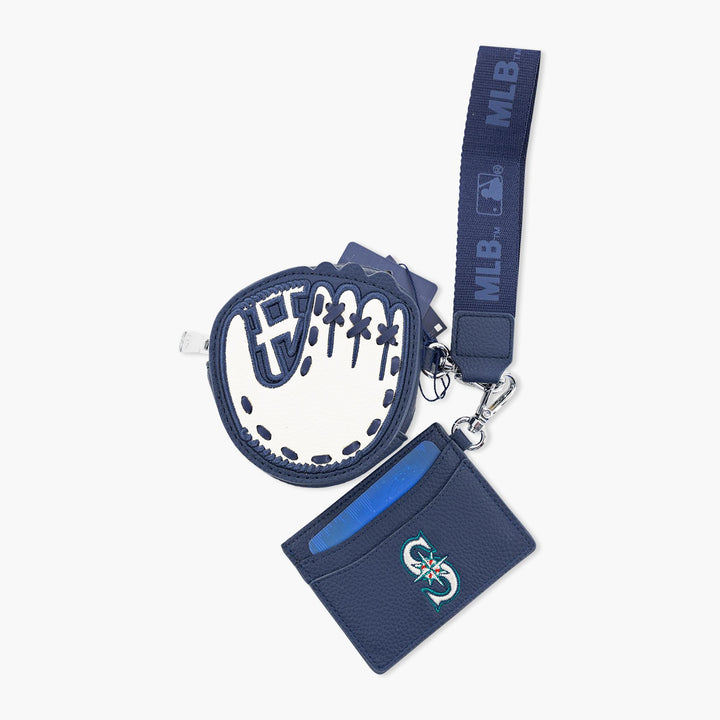 Seattle Mariners Baseball Wristlet Purse Accessory
