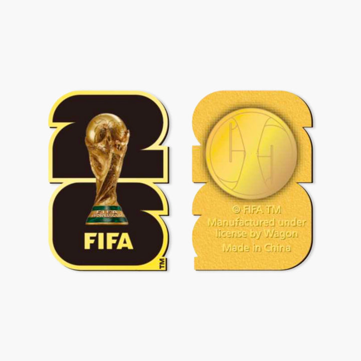 FIFA World Cup Black Trophy Logo Pin
