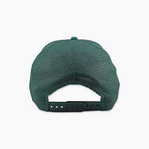 Seattle SuperSonics Dark Green & White Script Trucker Snapback