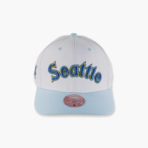 Seattle Mariners White Pro Crown Snapback
