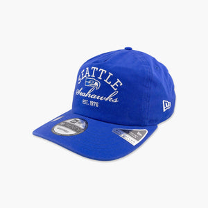 Seattle Seahawks Throwback Royal Stacked Snapback