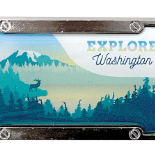 Washington Clear Skies Magnet