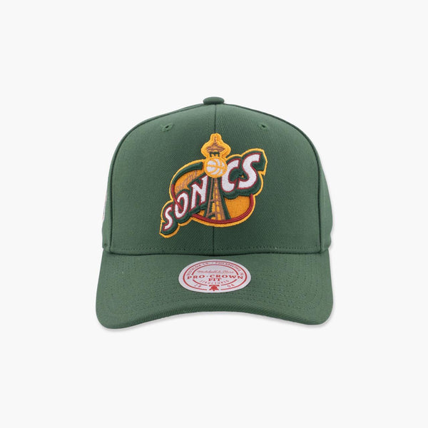 Seattle SuperSonics Team Flip Pro Crown Snapback