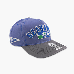 Seattle Seahawks Thrift Blue Calderwood Hitch Snapback
