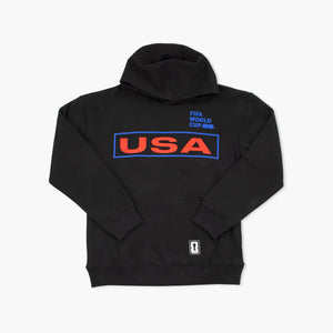 FIFA World Cup US Soccer Black Matchday Pulse Hoodie
