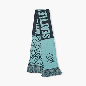 Seattle Kraken Reversible Thematic Scarf