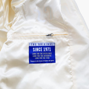 Seattle Mariners Starter Cream Cooperstown Script Satin Jacket