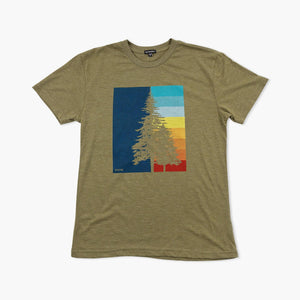 Radical Military Green Pacific Northwest T-Shirt